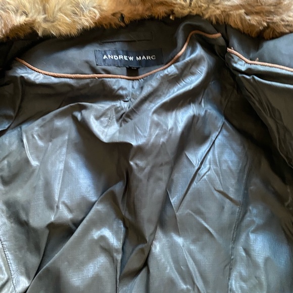 Andrew Marc parka dark hunter green XS very good condition - Picture 5 of 9